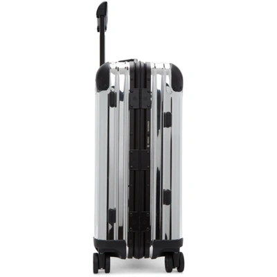 Shop Moncler Genius Moncler Rimowa 'reflection' Silver Suitcase In 900 Alumini