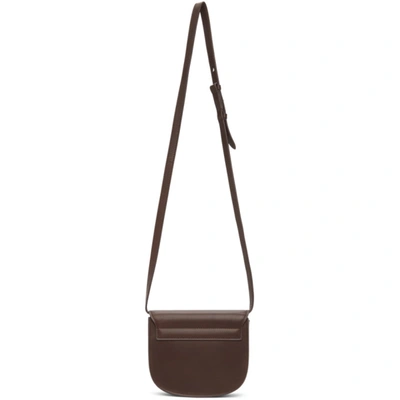 Shop Saint Laurent Brown Small Kaia Bag In 2004 Dkoak