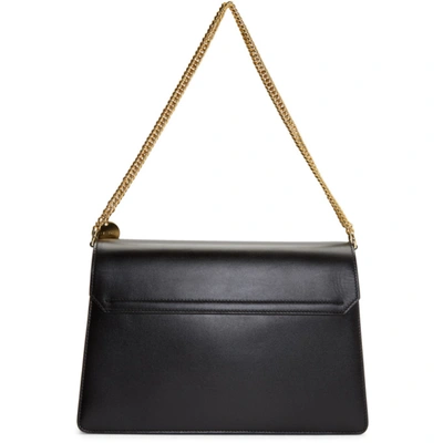 Shop Givenchy Black Medium Gv3 Bag In 001 Black