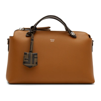 Shop Fendi Tan Medium 'forever ' By The Way Bag In F19wh Cogna