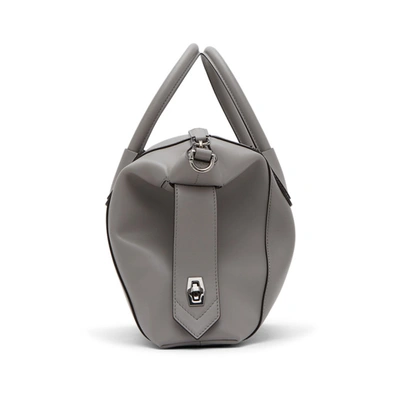 Shop Givenchy Grey Small Antigona Soft Bag In 051 Pearl G