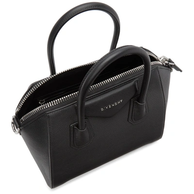 Shop Givenchy Black Small Antigona Bag In 001 Black