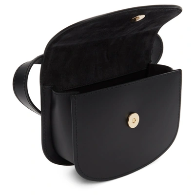 Shop Apc Black Mini Genève Bag In Lzz Black