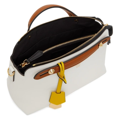 Shop Fendi White By The Way Bag In F1d59 White