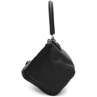 Shop Givenchy Black Small Pandora Bag In 001 Black
