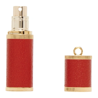 Shop Gucci Red Perfume Holder In 8294 Red