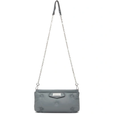 Shop Maison Margiela Grey Glam Slam Red Carpet Bag In T8121 Dust