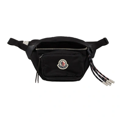 Shop Moncler Black Felicie Belt Bag In 999 Black