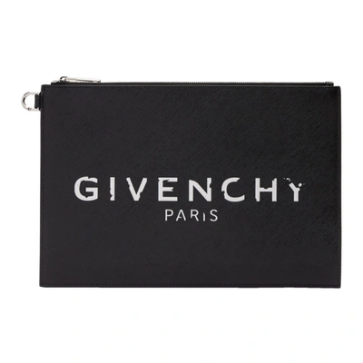 GIVENCHY 黑色 GIVENCHY PARIS ICONIC 手拿包