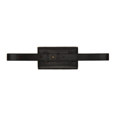 Shop Christian Louboutin Black Elisa Belt Bag In Bk01 Black