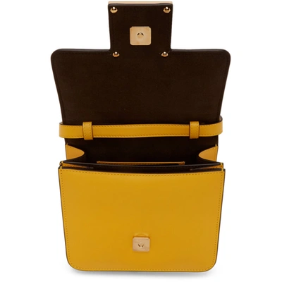 Shop Fendi Yellow 'forever ' Fab Bag In F18mg Yello