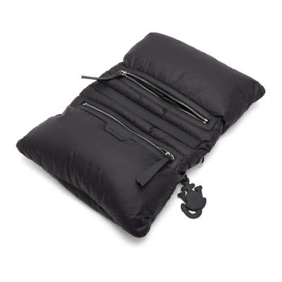 Shop Moncler Genius 1 Moncler Jw Anderson Black Puffy Shoulder Bag In 999 Black