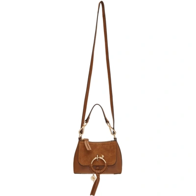 Shop See By Chloé See By Chloe Brown Mini Joan Bag In 242 Caramel