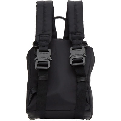 Shop Alyx 1017  9sm Black Small Tank Backpack In Blk0001 Bla