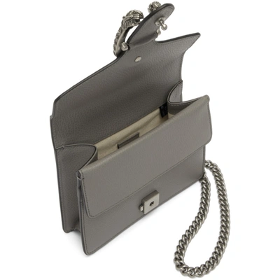 Shop Gucci Grey Mini Dionysus Bag In 1293 Grey