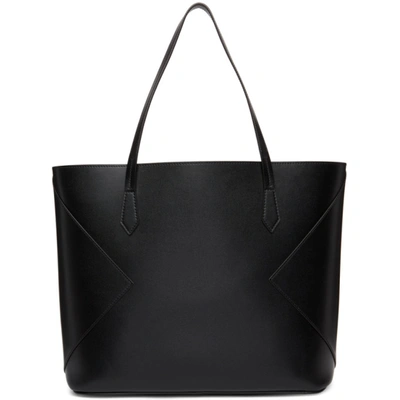 Shop Givenchy Black Wing Shopping Tote In 004 Black/