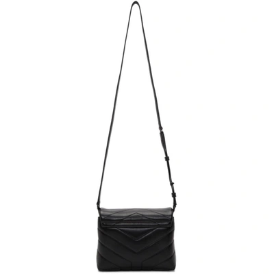 Shop Saint Laurent Black Toy Loulou Bag In 1000 Black