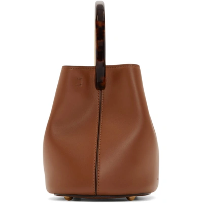 Shop Marni Brown Small Pannier Bag In 00m29 Maroo