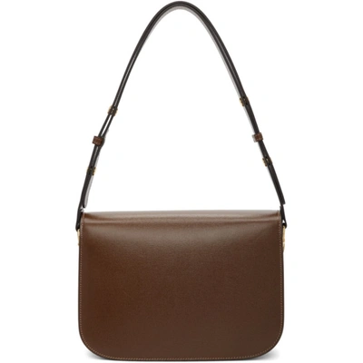 Shop Gucci Brown ' 1955' Horsebit Bag In 2361 Brown