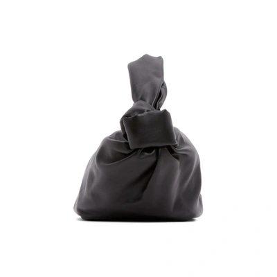 Shop Bottega Veneta Black Mini Bag In 8803 Black
