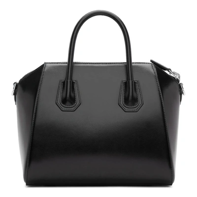 Shop Givenchy Black Small Antigona Bag In 001 Black