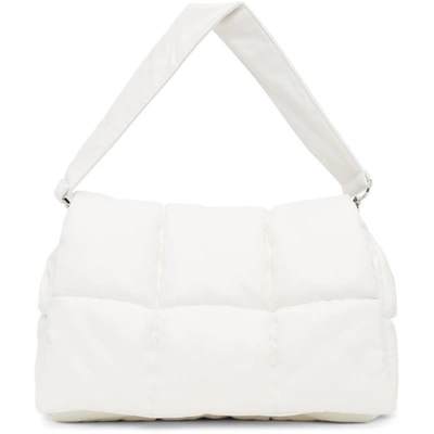 Shop Stand Studio White Wanda Clutch Bag In 90000 White
