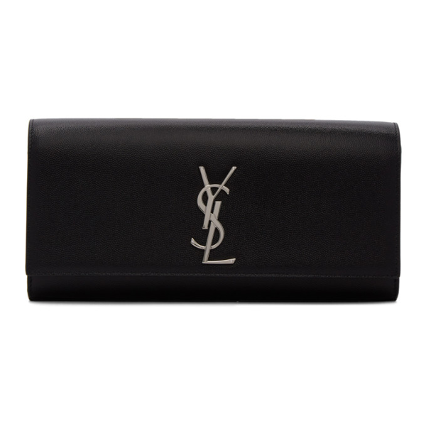 kate clutch in grain de poudre embossed leather