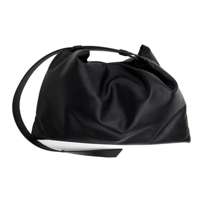 Shop Simon Miller Black Convertible Puffin Shoulder Bag In 90303 Black