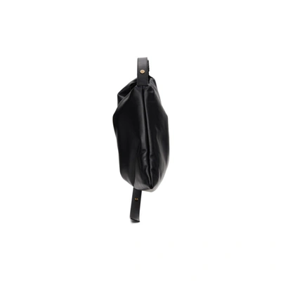 Shop Simon Miller Black Convertible Puffin Shoulder Bag In 90303 Black