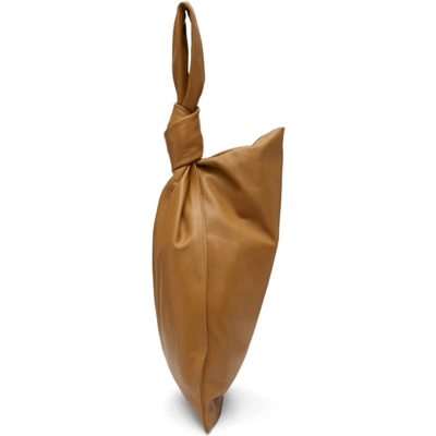 Shop Bottega Veneta Brown 'the Twist' Bag In 9830 Carame