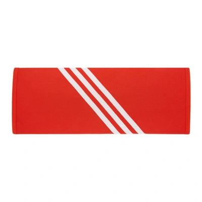 Shop Adidas Lotta Volkova Red Trefoil 3 Fold Clutch