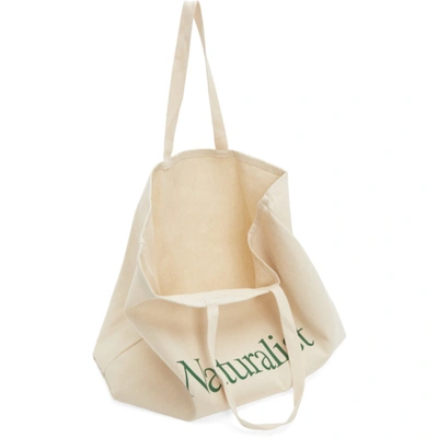 Shop Museum Of Peace And Quiet Beige Twill 'naturalist' Tote