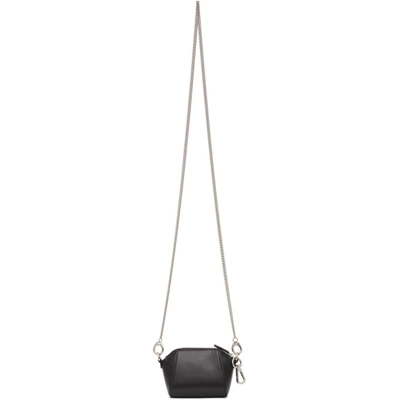 Shop Givenchy Black Baby Antigona Bag In 001 Black