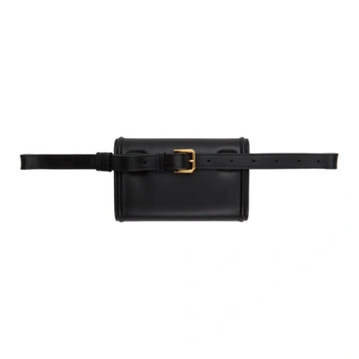 Shop Dolce & Gabbana Black Devotion Pouch In 80999 Black