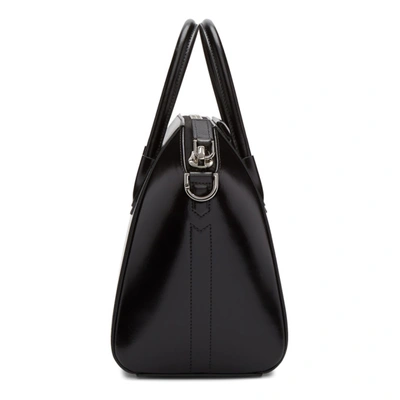 Shop Givenchy Black Small Antigona Bag In 001 Black