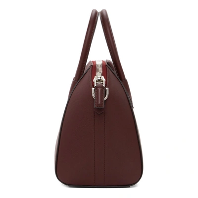 Shop Givenchy Purple Small Antigona Bag In 542 Aubergi