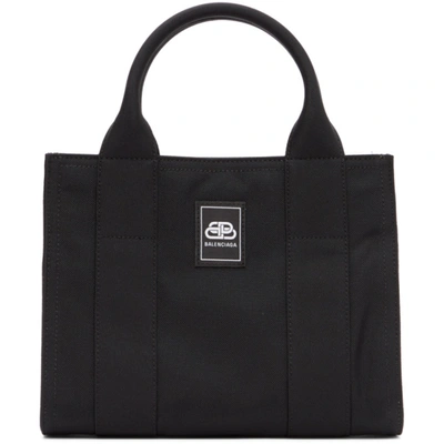 Shop Balenciaga Black Xs Trade East-west Tote Bag In 1000 Black