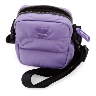 Shop Marc Jacobs Purple Heaven By  Nylon Crossbody Bag In Soft Violet
