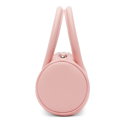 Shop Abra Pink Cylinder Bag