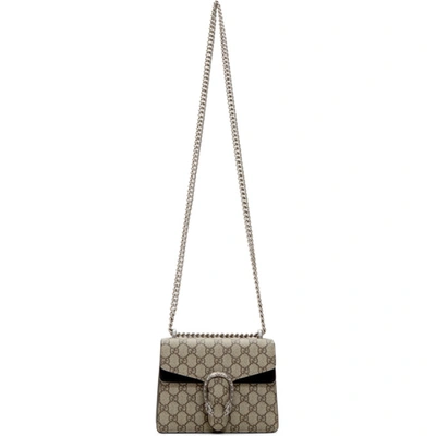 Shop Gucci Beige Mini Dionysus Shoulder Bag In 9769 Beige