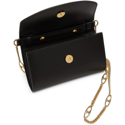 Shop Gucci Black Mini Zumi Bag In 1000 Black