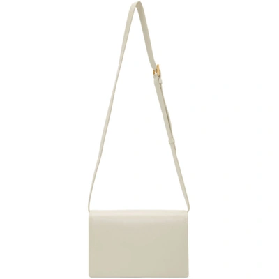 Shop Saint Laurent Off-white Medium Bellechasse Bag In 9207 White