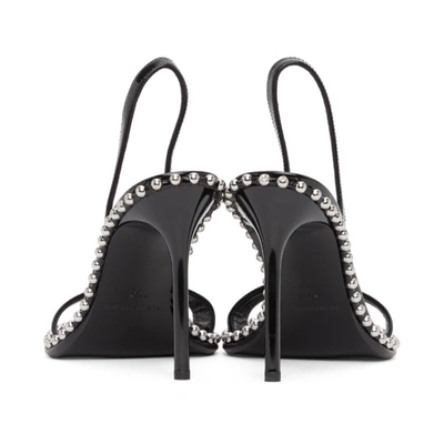 Shop Alexander Wang Black Patent Nova Heeled Sandals In 001 Black