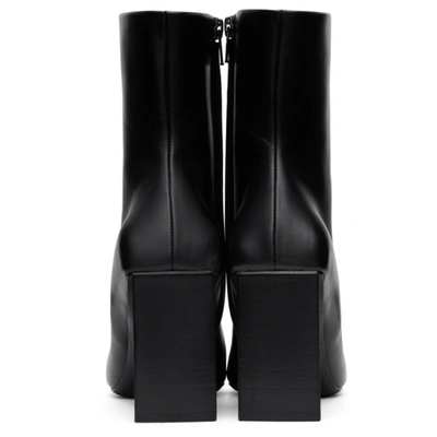 Shop Balenciaga Black Moon Ankle Boots In 1000 Black