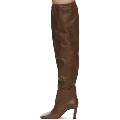 Shop Wandler Brown Anne Boots In 1651 Cacao