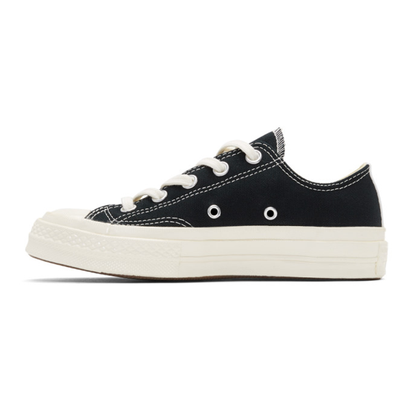 black converse edition half heart chuck 70 low sneakers