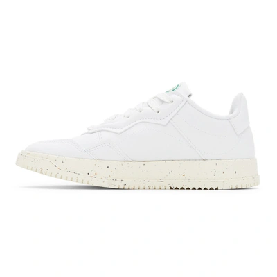 Shop Adidas Originals White Clean Classics Sc Premiere Sneakers