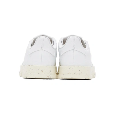 Shop Adidas Originals White Clean Classics Sc Premiere Sneakers