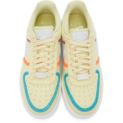 Nike Green Air Force 1 '07 Lx Sneakers In Life Lime/summit White/laser ...