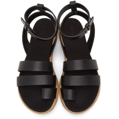 Shop Neous Black Grobya 30mm Sandals